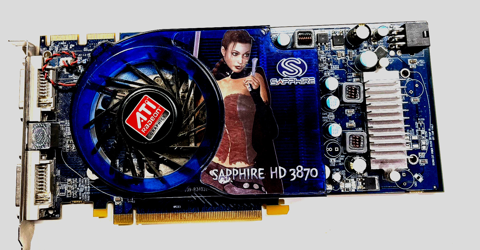 Asus Sapphire Radeon HD 3870 card