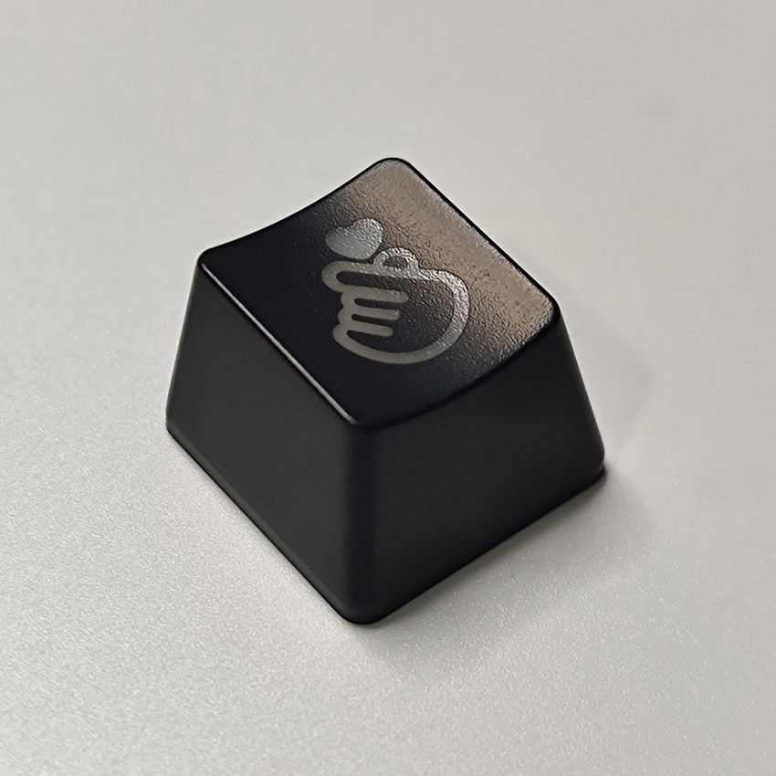 Heart-shaped Transparent ABS OEM R4 Keycaps Key Cap Mechanical Keyboards Keycap