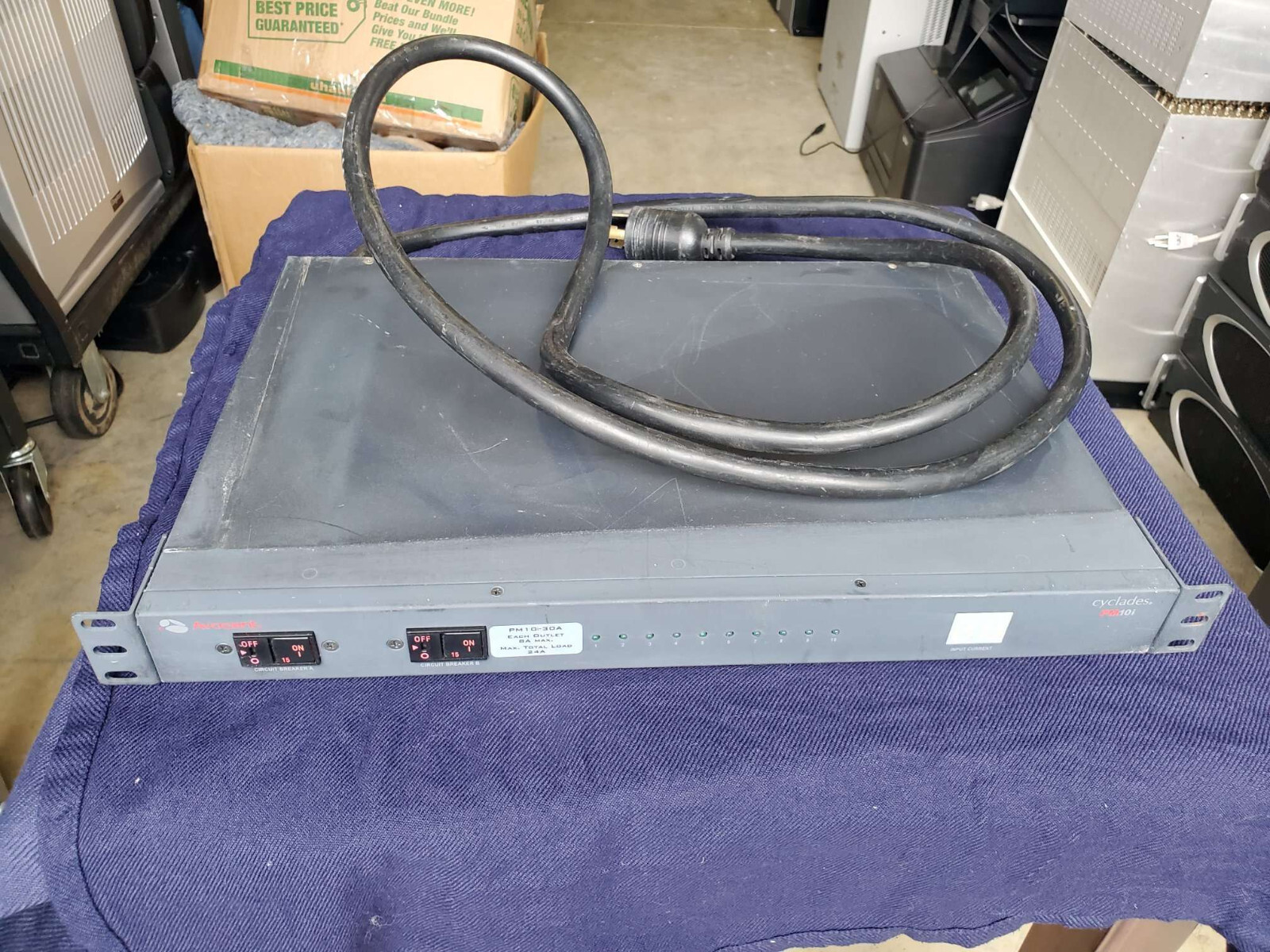 Avocent Cyclades PM10i-30A PDU Power Distribution Unit 10 Outlet Rack Mountable