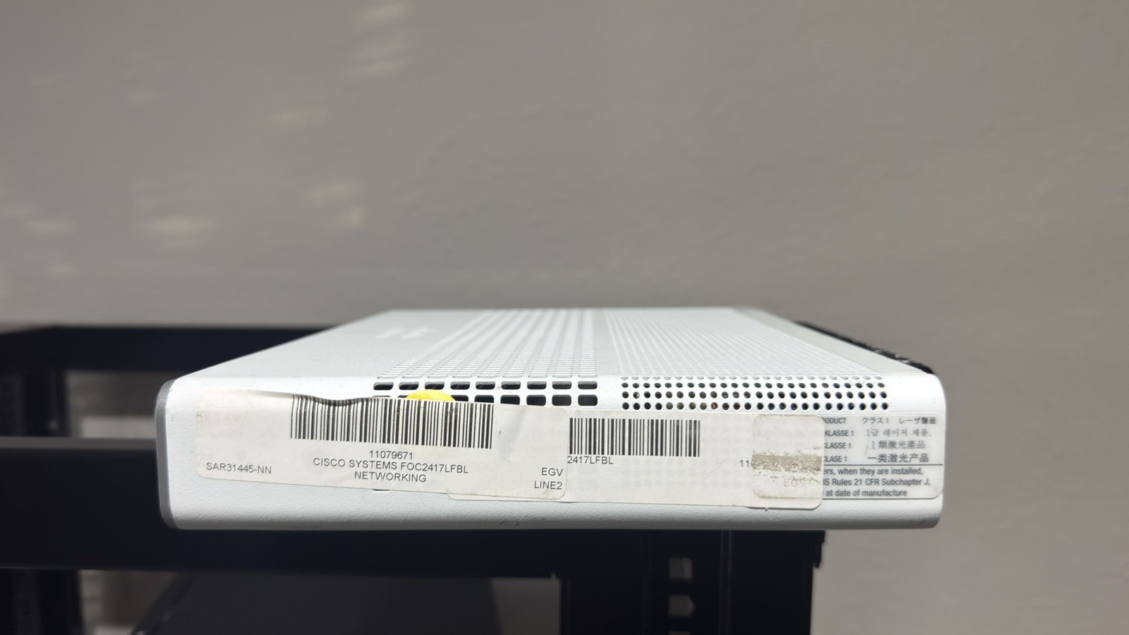Cisco Catalyst WS-C3560CX-12PC-S 12-Port PoE+ Gigabit Switch 240W w/ Power Cord