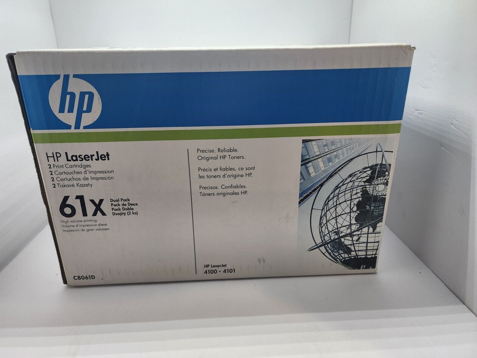 HP 61X Toner Genuine Cartridge - Black C8061D . Open Box Sealed Bag