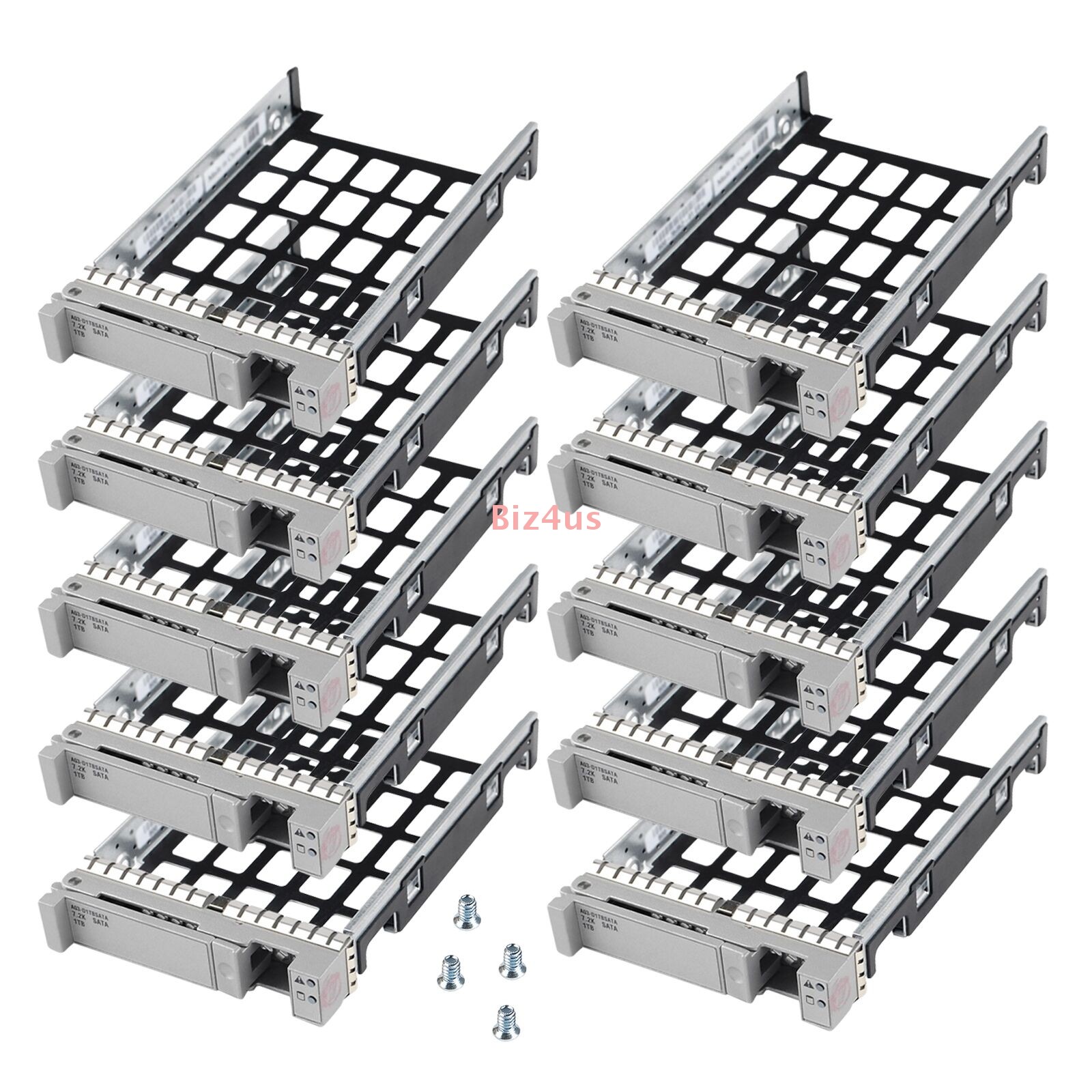10x For Cisco USC C220 C240 C460 M2 M3 M4 SAS SATA 2.5'' HDD Tray 800-35052-01