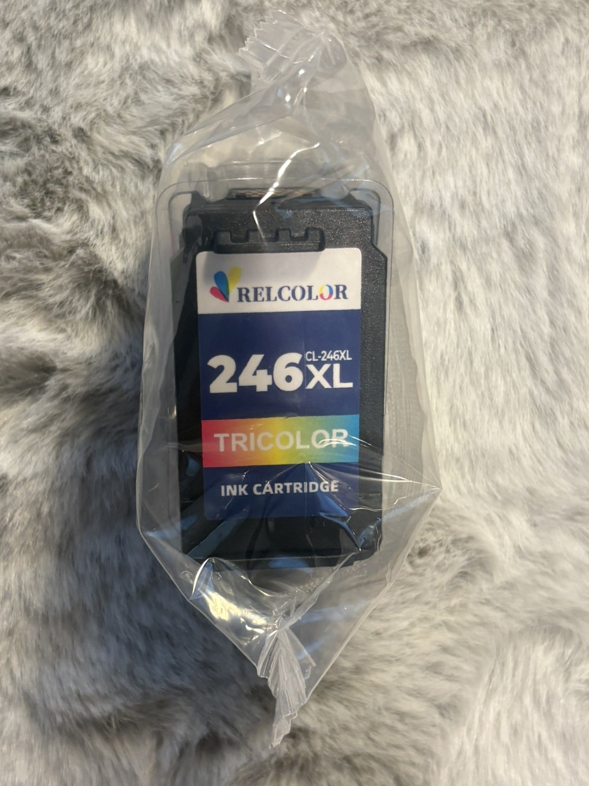 Relcolor 246XL TRI-Color Ink 1 Cartridge New Sealed New in Package