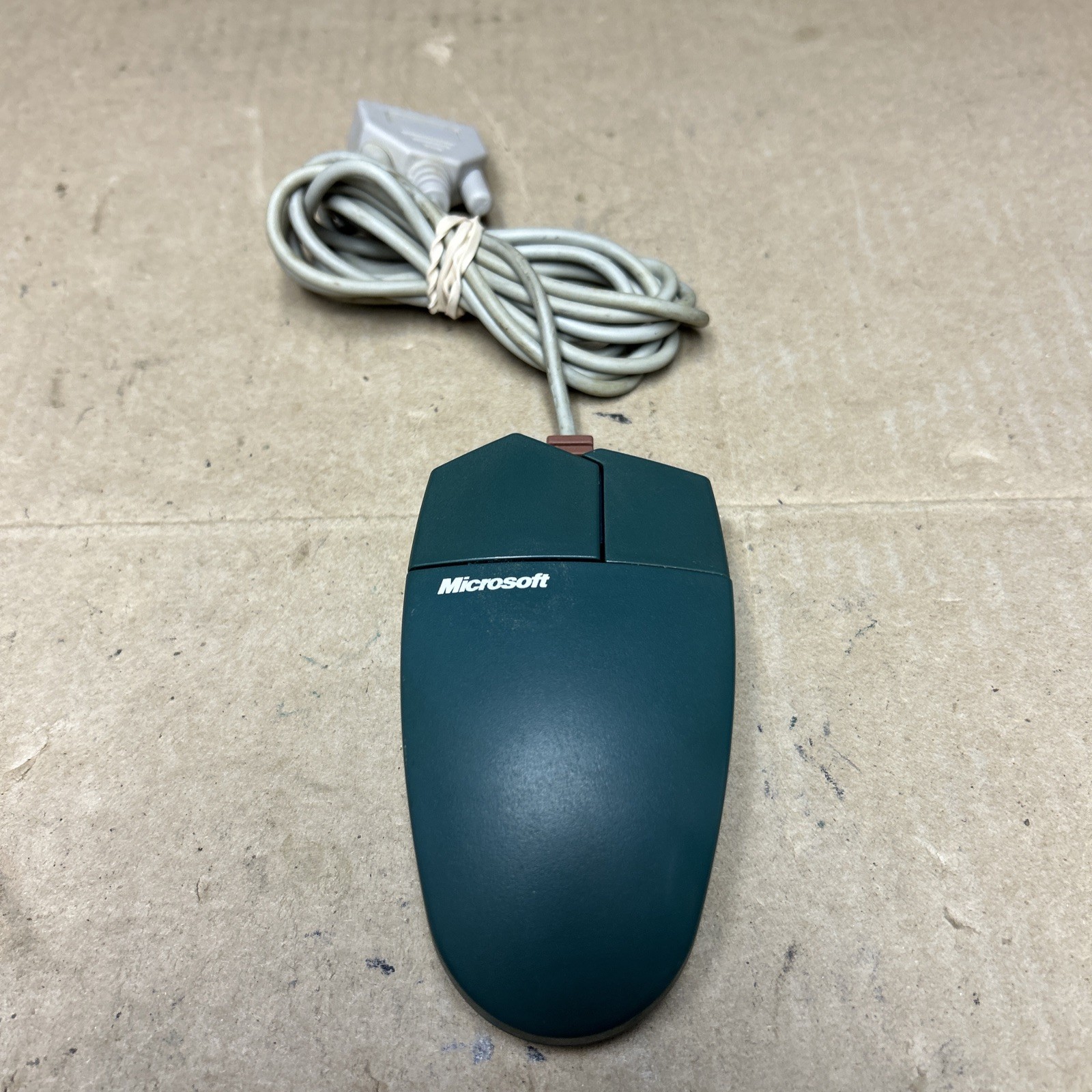 Vintage OEM Microsoft Home Serial Mouse C3KKS3 Part No. 61402