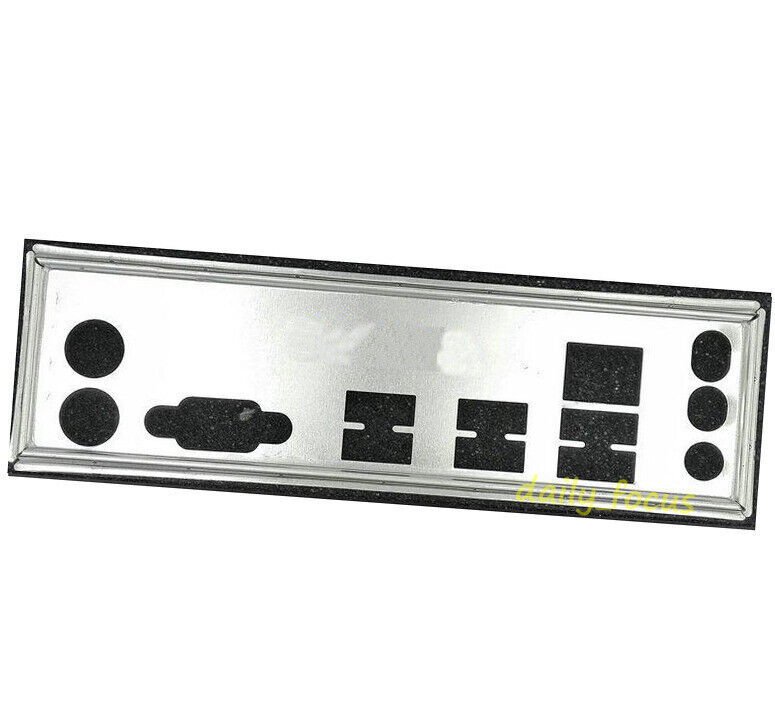 I/O IO Shield For ASRock 770DE3L & 980DE3/U3S3 R2.0 Backplate Motherboard