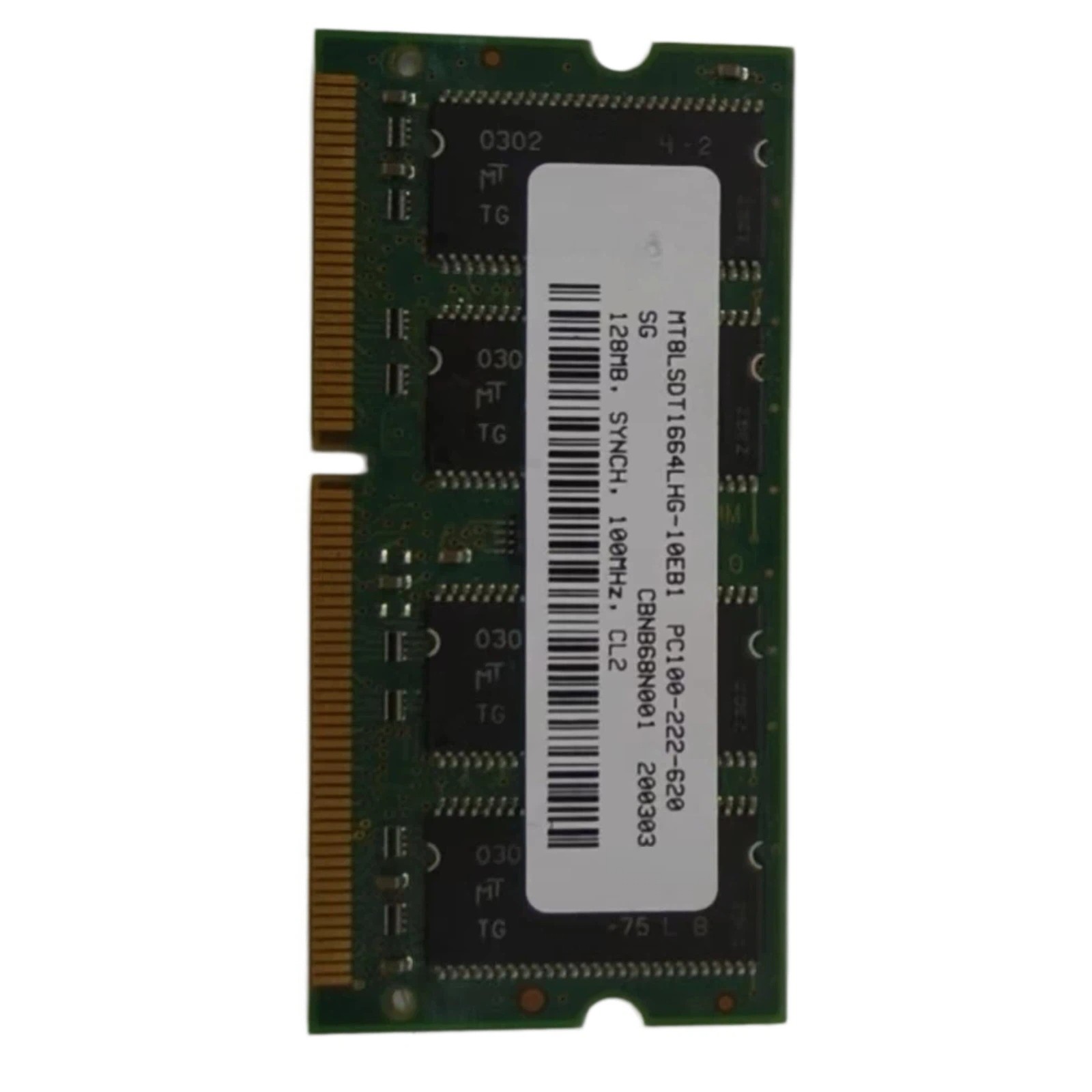 Printer Parts Memory PC100-222-620 Fits For Micron MT8LSDT1664HG-10EB1 128MB