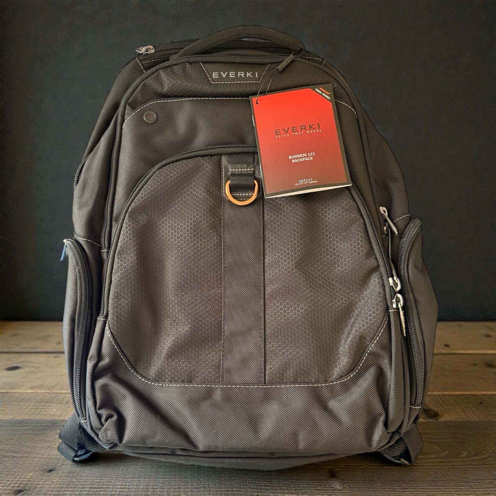 EVERKI Atlas Business Laptop Backpack 13-Inch to 17.3-Inch Adjustable Compar