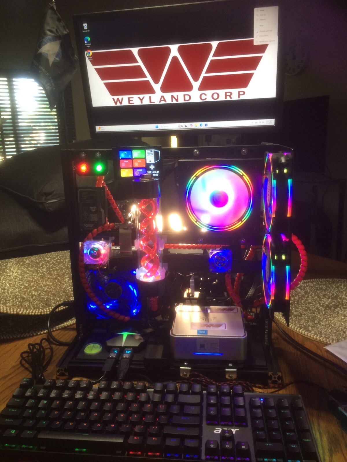 Custom Weyland Computer Windows 11 (Home), ALIENS, Price Dropped 