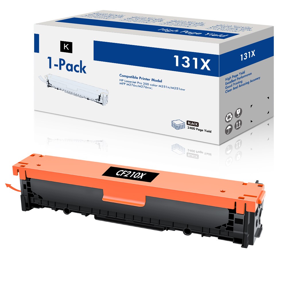 CF210X Toner Fit For HP 131A CF210A LaserJet Pro 200 Color MFP M251nw M276nw lot