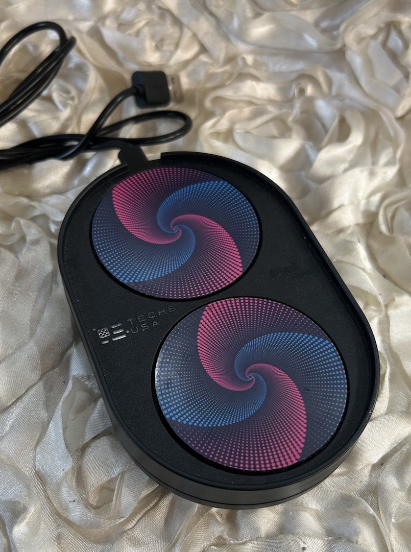 TECH8 USA Dual Disc Mouse Mover, Jiggler, Auto-Off Timer, Activity Twister EUC