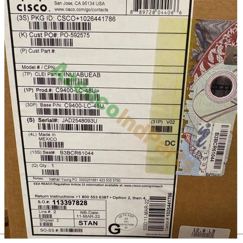 1PCS NEW Cisco C9200-NM-4G Network Module Fast Delivery