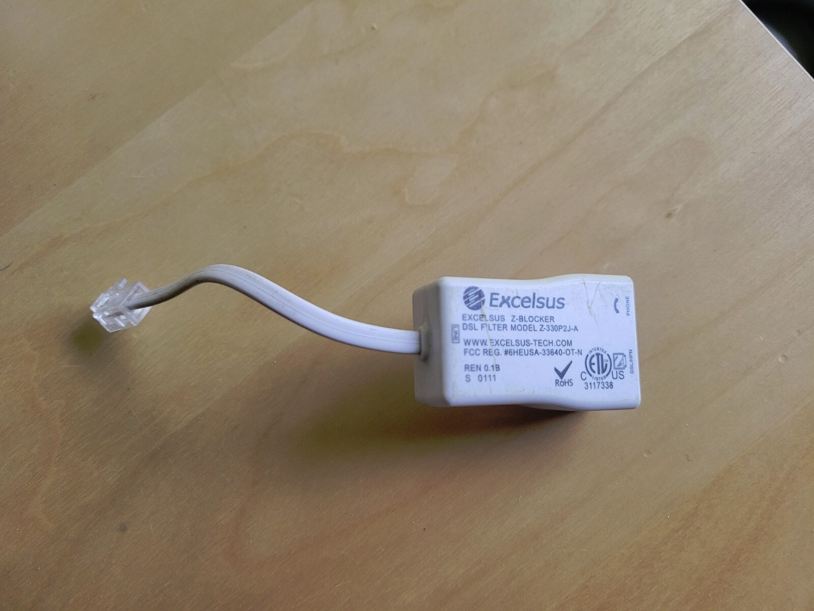 Excelsus Z-Blocker DSL Filter Z-330P2J-A