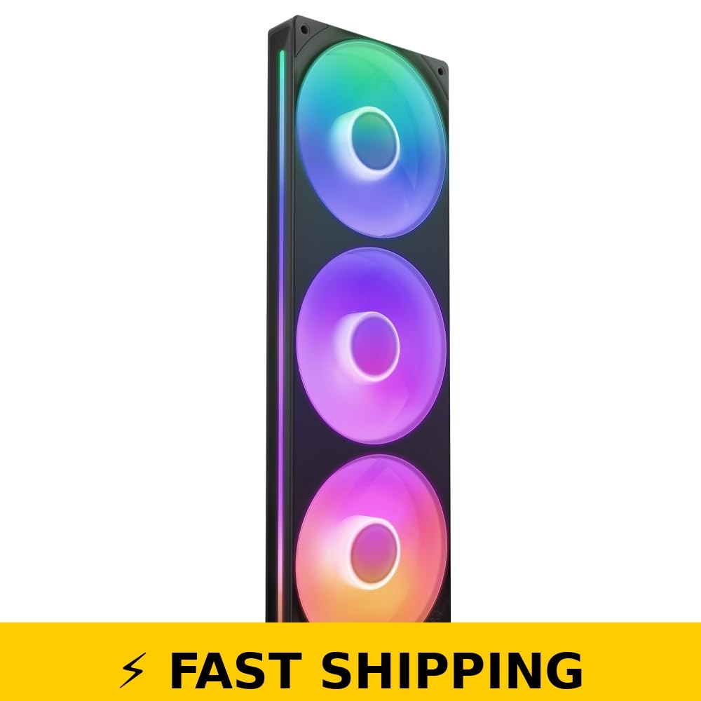 NZXT F360 RGB Core - 360mm RGB Fan Unit - Black