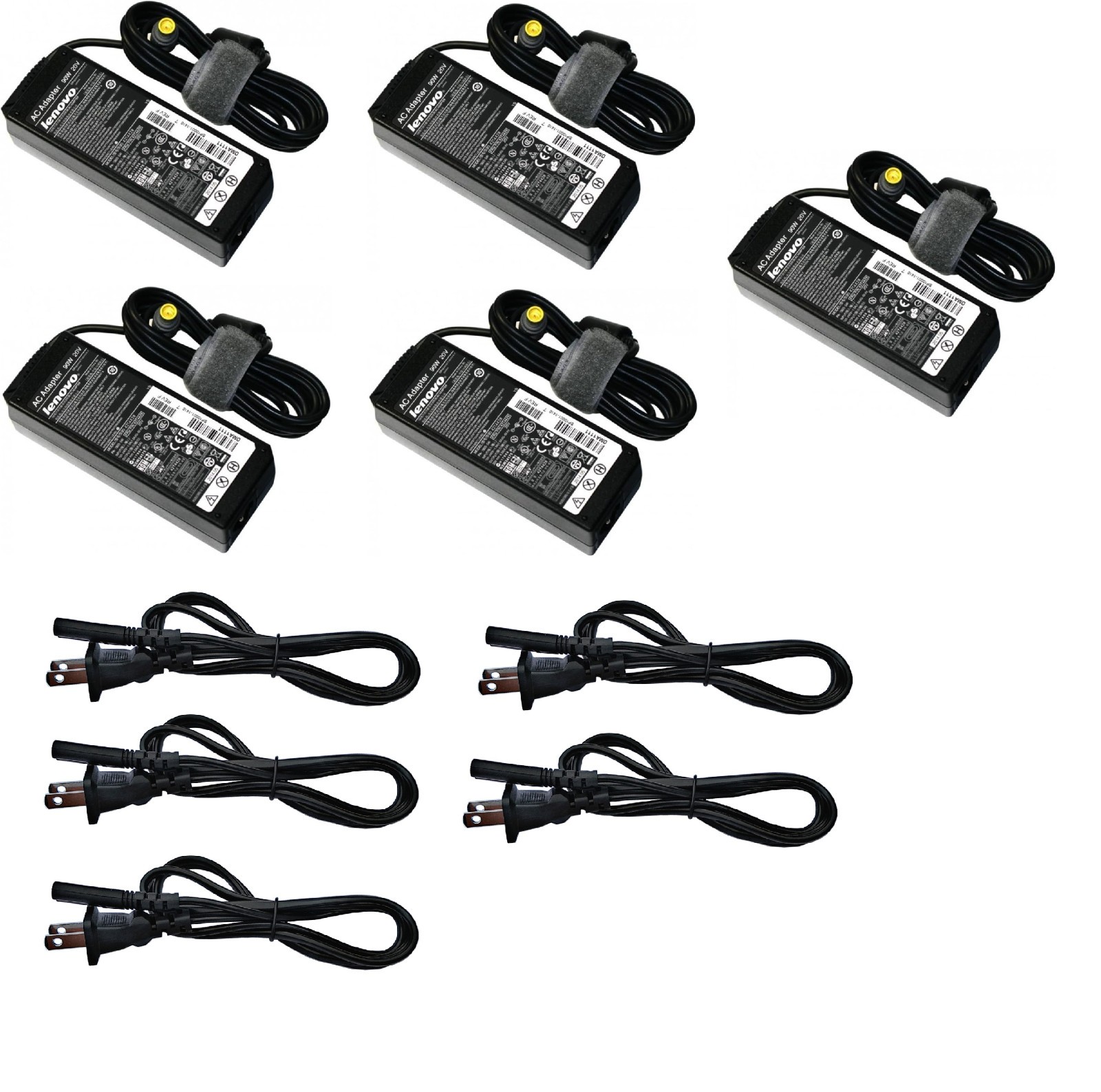 5pcs OEM Lenovo 20V 90W AC DC Adapter for ThinkPad L412 L420 L512 R400 R61 R61i