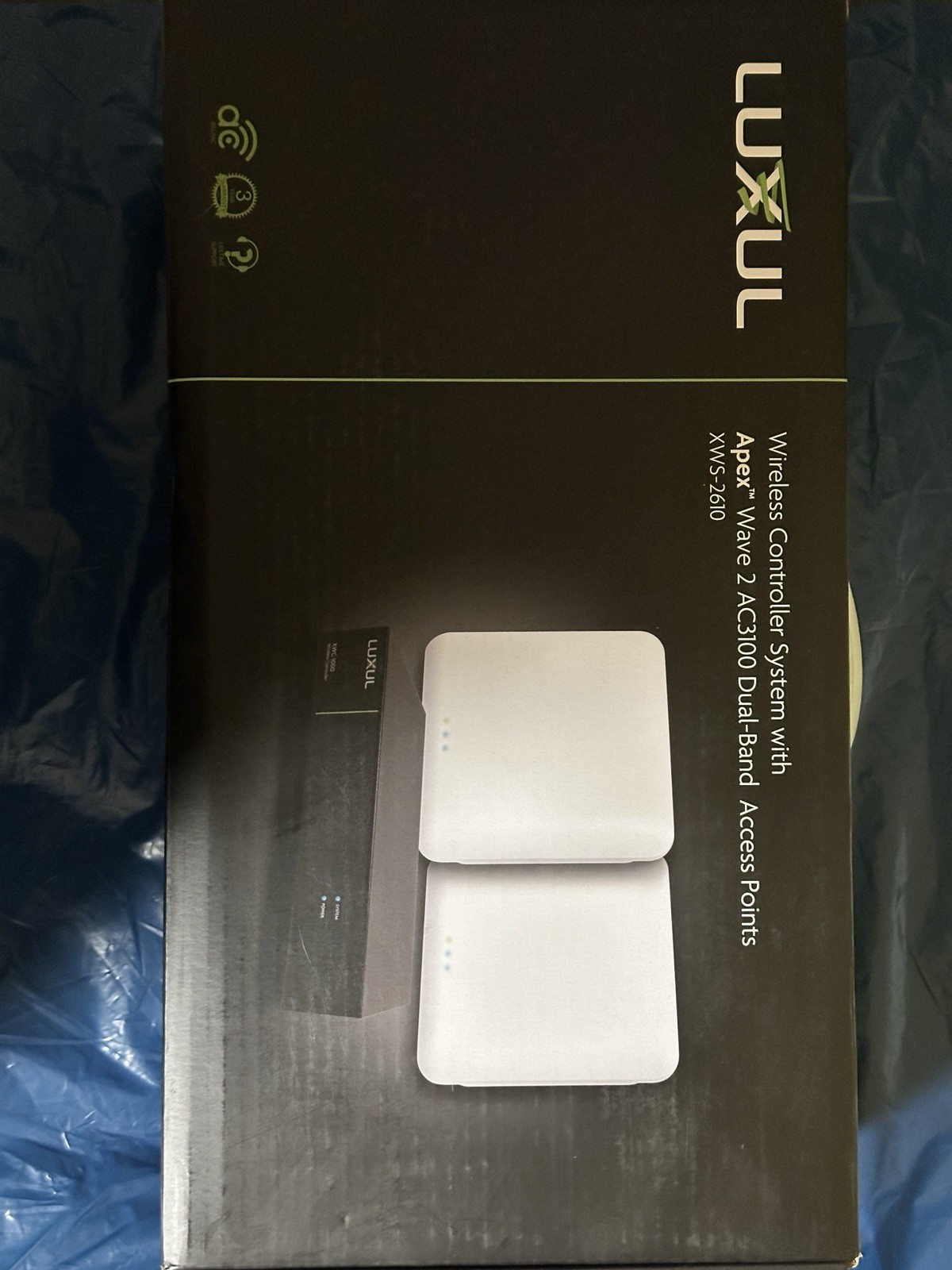Luxul High Power AC3100 Wireless Controller System with US Power Cord
