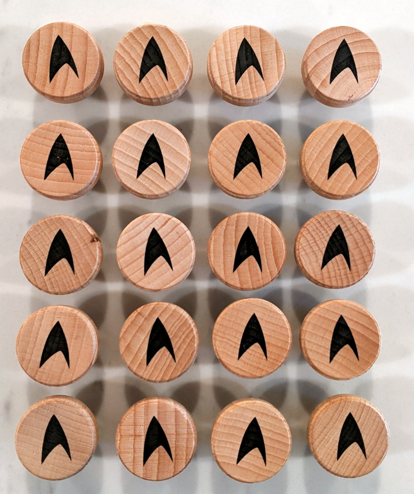 STAR TREK Wine Cork Spirits Bottle Stopper Lot of 4 TOS TNG DS9 Voyager Picard