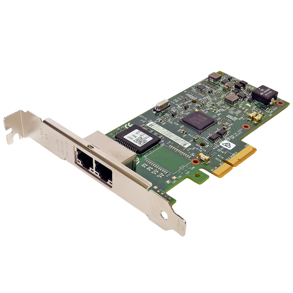 Dell Intel I350-T2 Dual Port GbE PCIe x4 Server Adapter 0424RR 0V5XVT FP