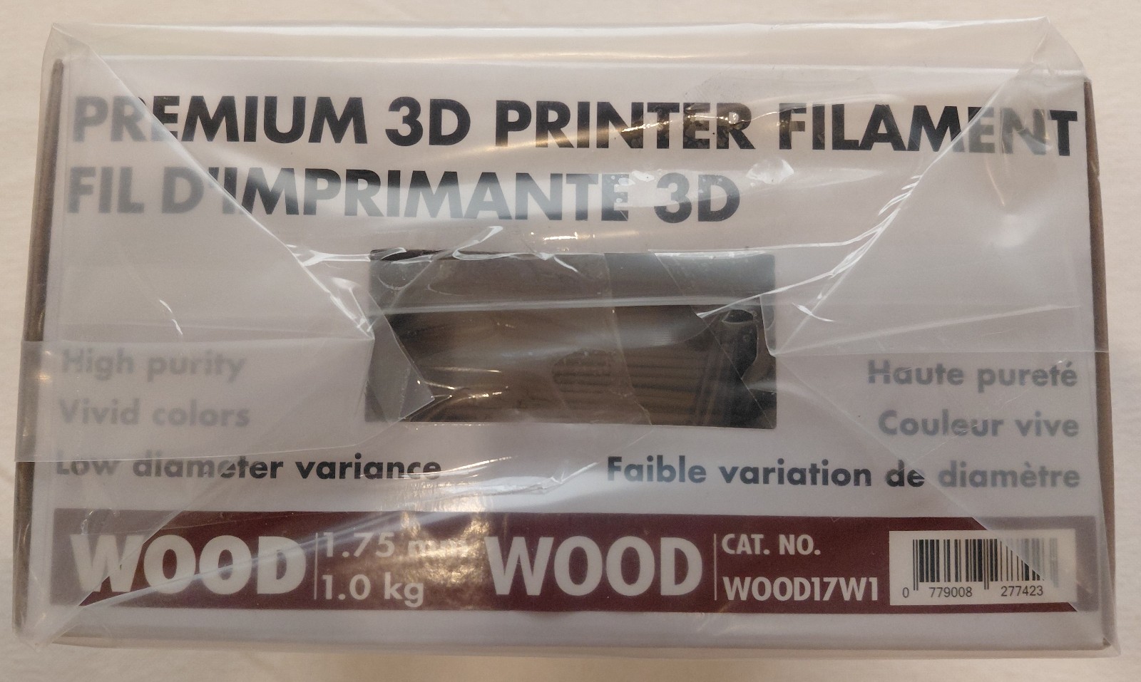 MG Chemicals Wood Filament 1.75mm 1kg NEW Unopened RARE