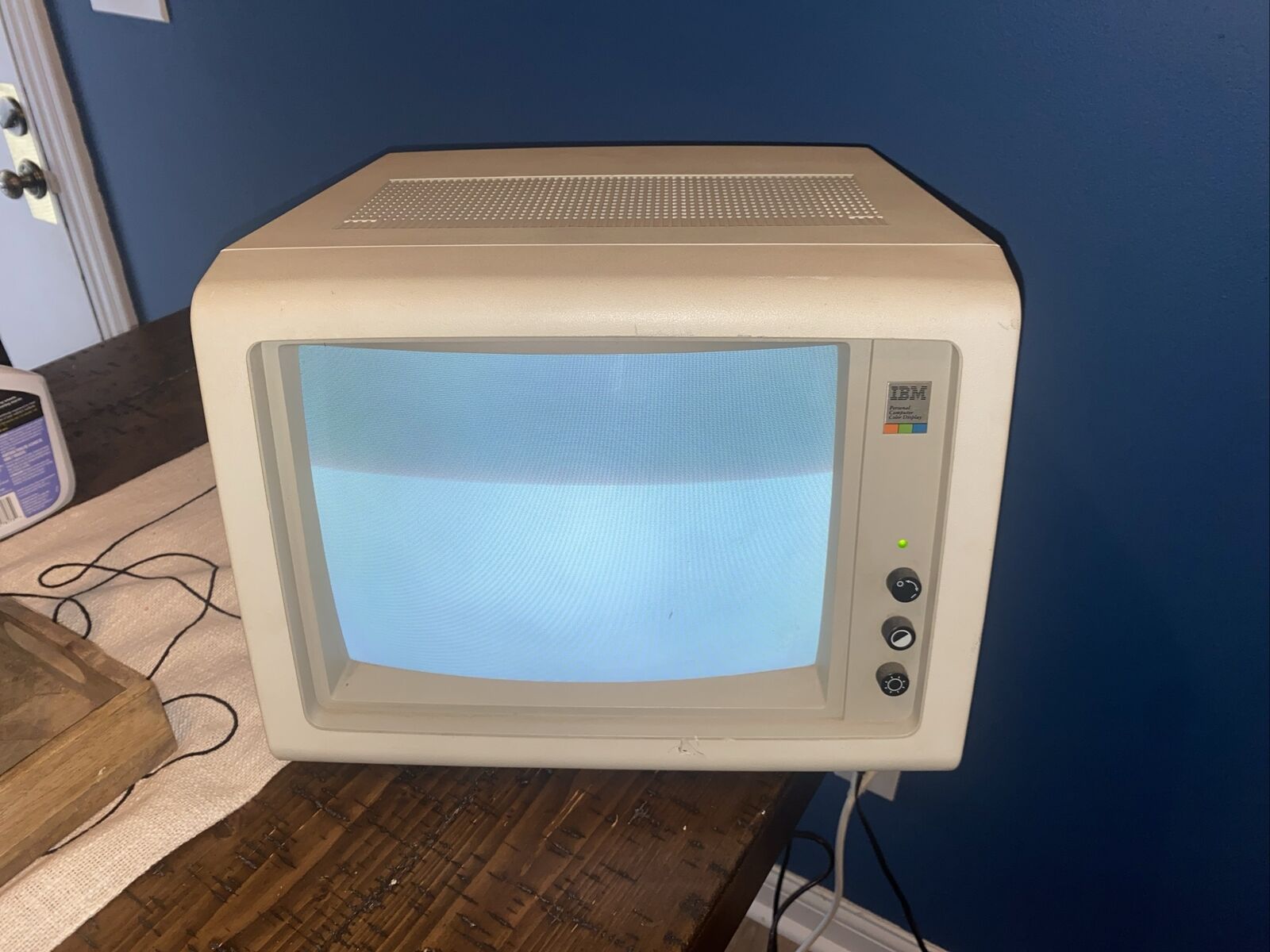 Vintage IBM 5153 Personal Computer Color Display Monitor (Parts)READ DESCRIPTION