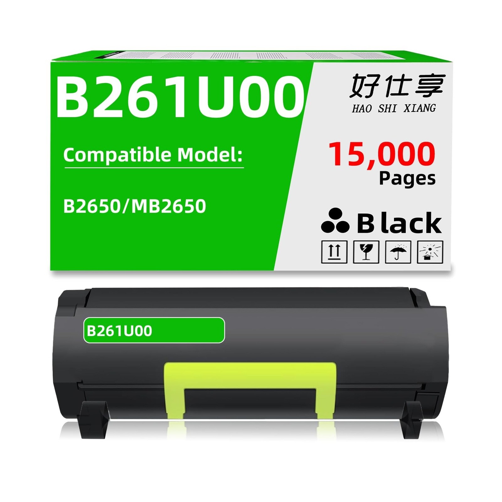 B261U00 Compatible High Yield Toner Cartridge Replacement ONLY for Lexmark B2...
