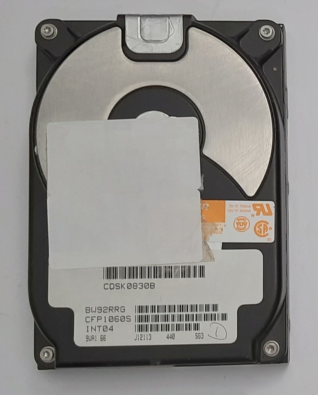 Conner CFP1060S SCSI (1.06GB, 50-Pin., Retro, 1996) Hard Drive