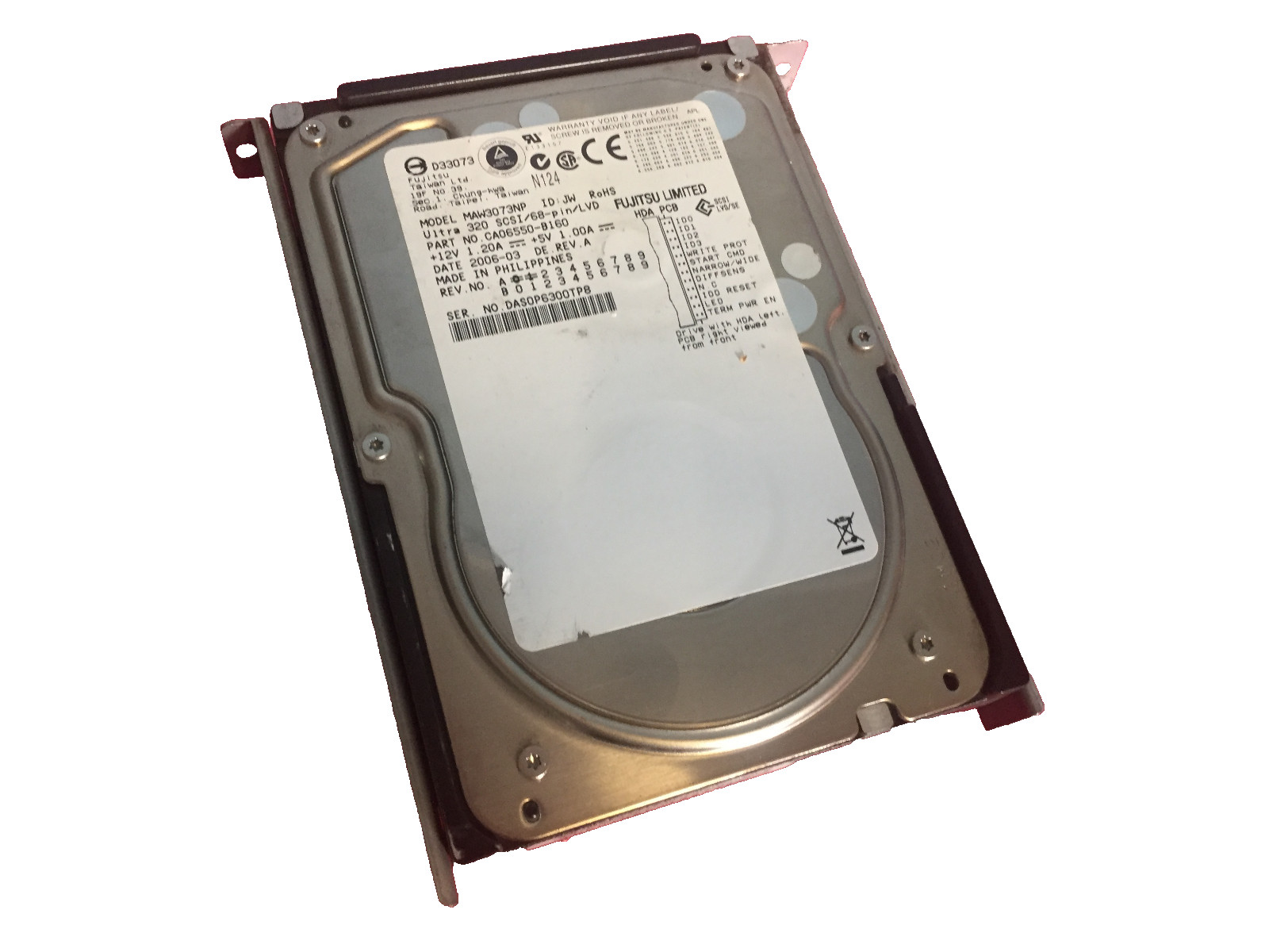 FUJITSU MAW3073NP CA06550-B160