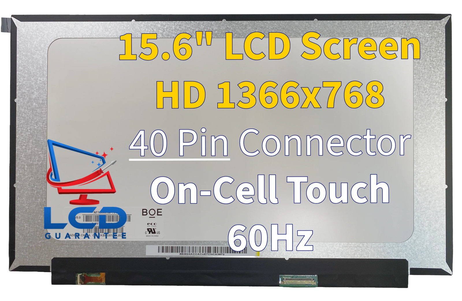 HP 15-FC0046NR 15.6" HD 60Hz On-Cell Touch Laptop LCD Screen