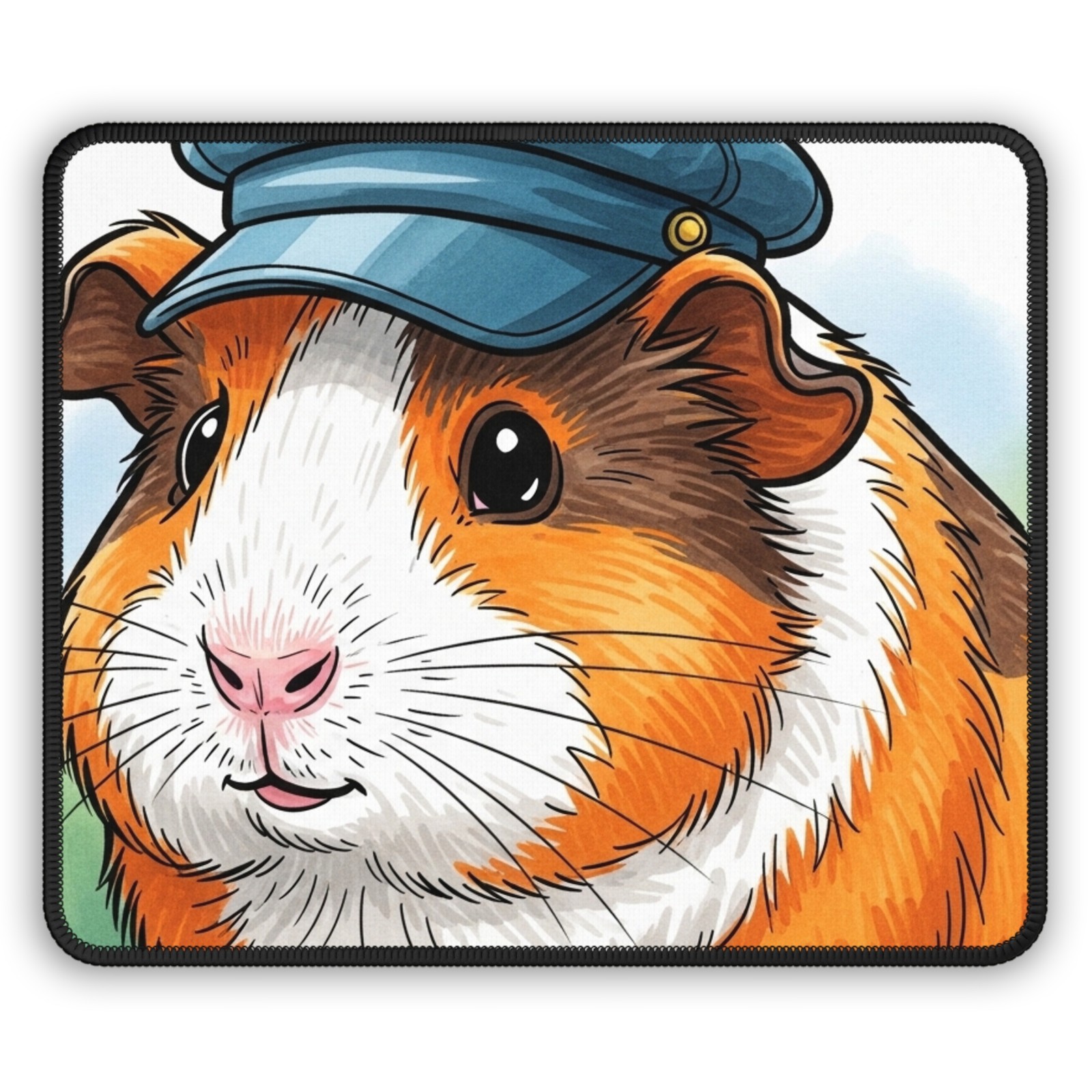 Cute Guinea Pig Gaming Mouse Pad