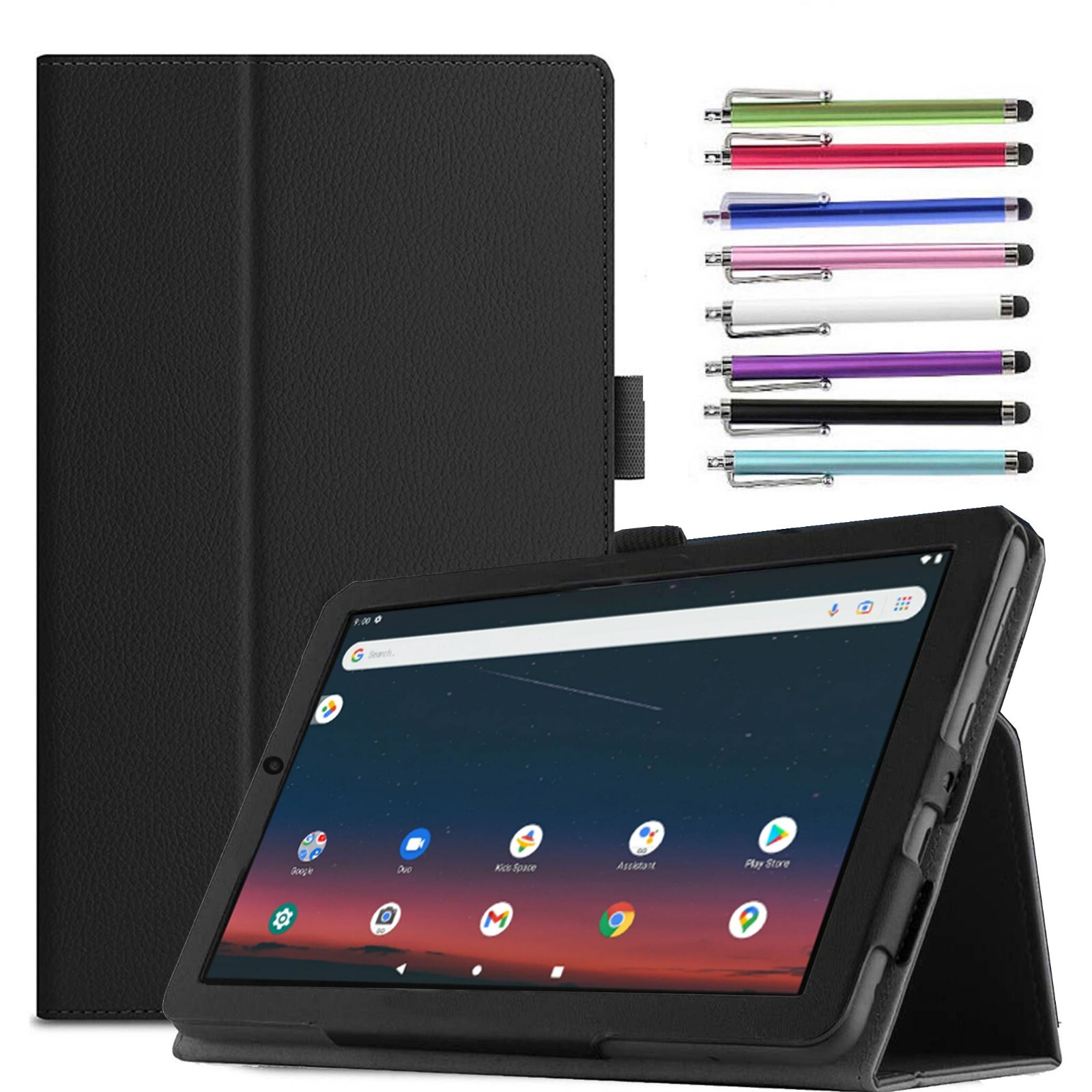 For Onn 7" 8" 10.1" 11" 12.1 Inch Tablet 2024/2023/2022 Case Folding Stand Cover