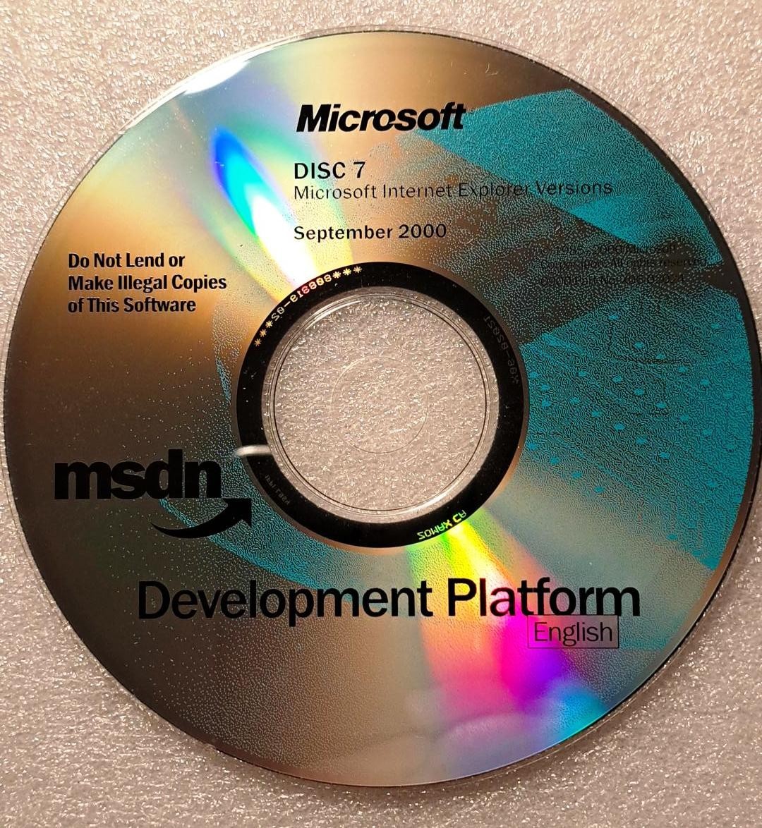 Microsoft Internet Explorer 4 & Internet Explorer 5 full version w/ License