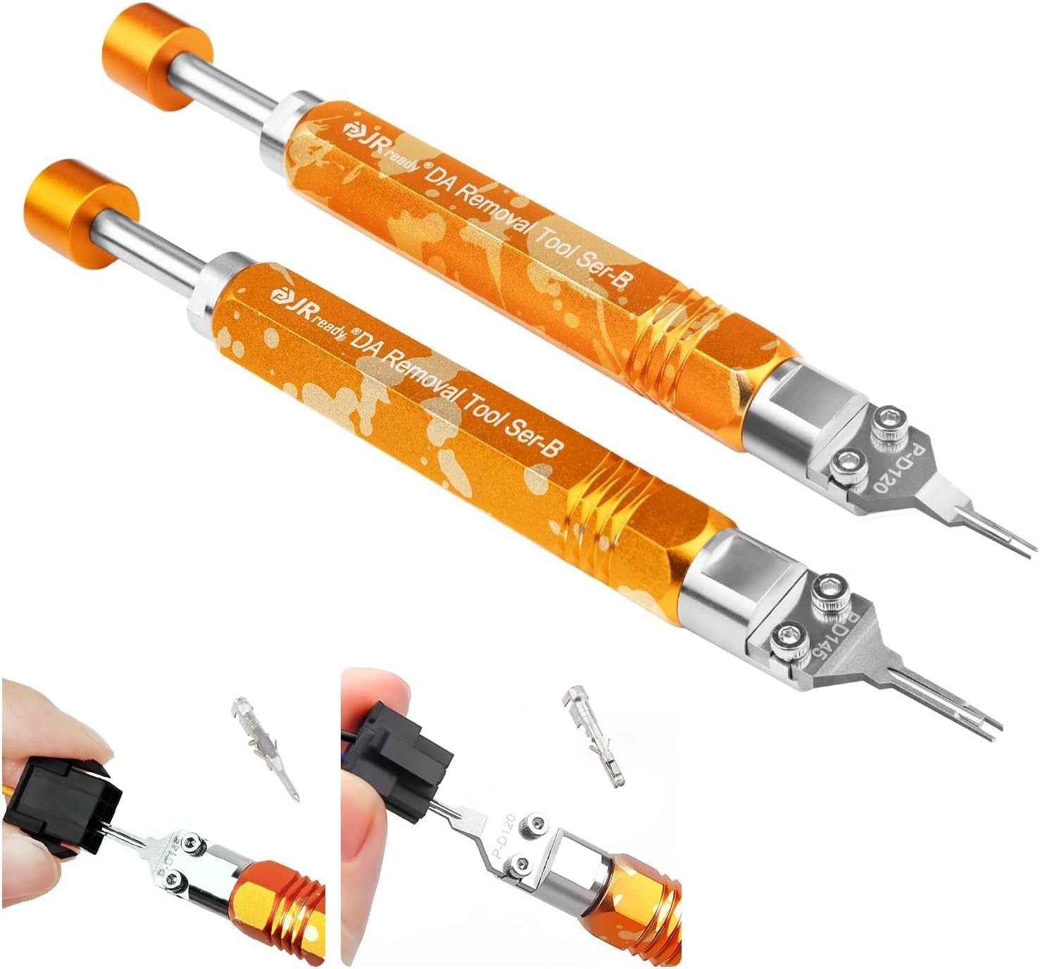 JRready ST5262 2Pcs Molex Pin Extractors Terminal Release Tool Kit for