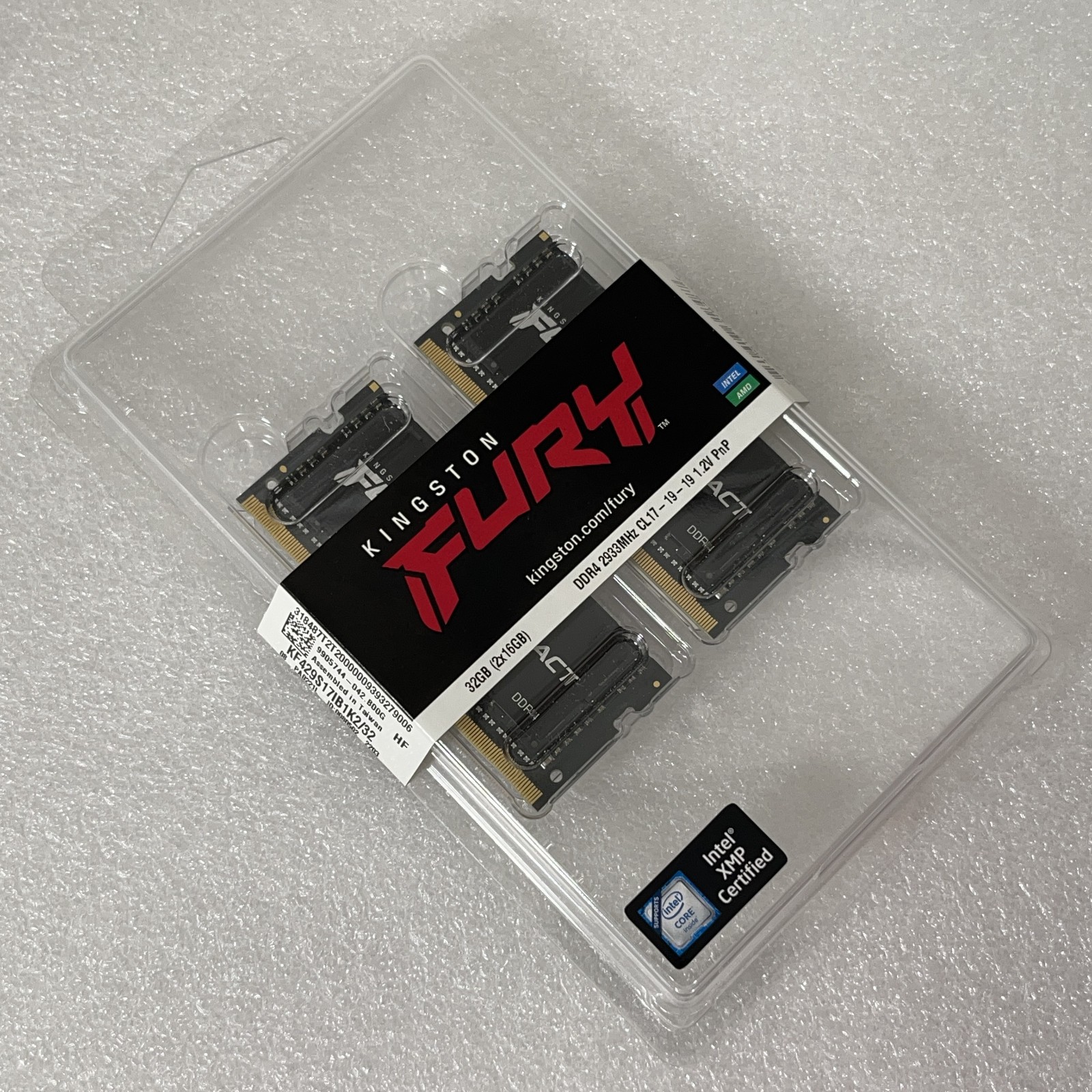 Kingston FURY Impact 32GB Kit (2 x 16GB) DDR4-2933 SoDIMM RAM | New Sealed