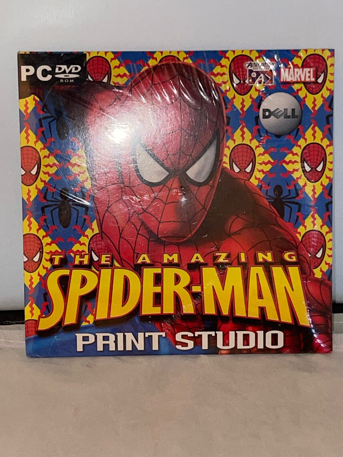 2007 Marvel The Amazing Spiderman Dell PC DVD Print Studio-NRFP