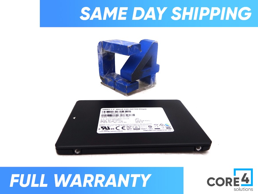 SAMSUNG MZ-7KH4800 480GB 6GBPS 2.5in SATA SM883 SSD