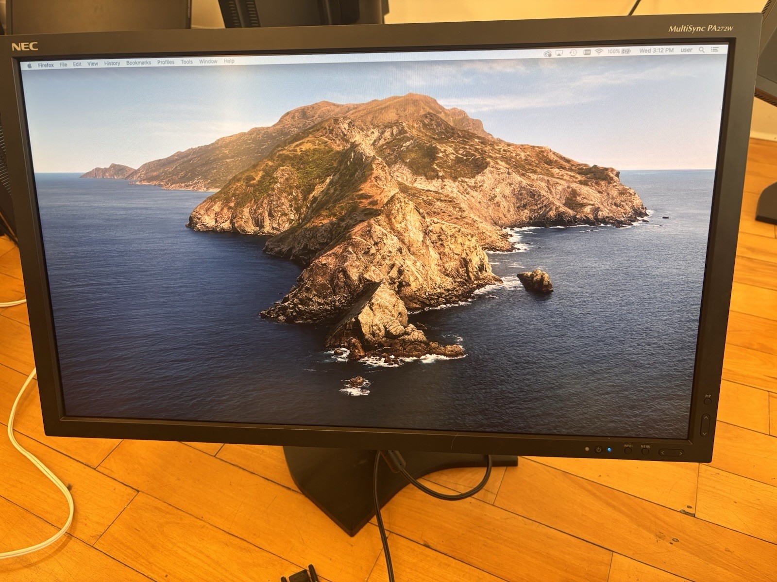 NEC MultiSync PA272 Monitor Model PA272W-BK includes Power Cord