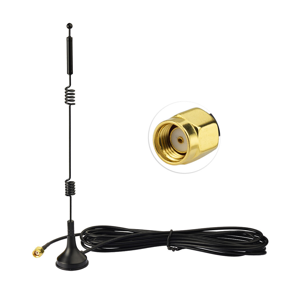 4pcs Bingfu Dual Band 2.4GHz 5.8GHz WiFi 9dBi Magnetic Base RP-SMA Male Antenna 