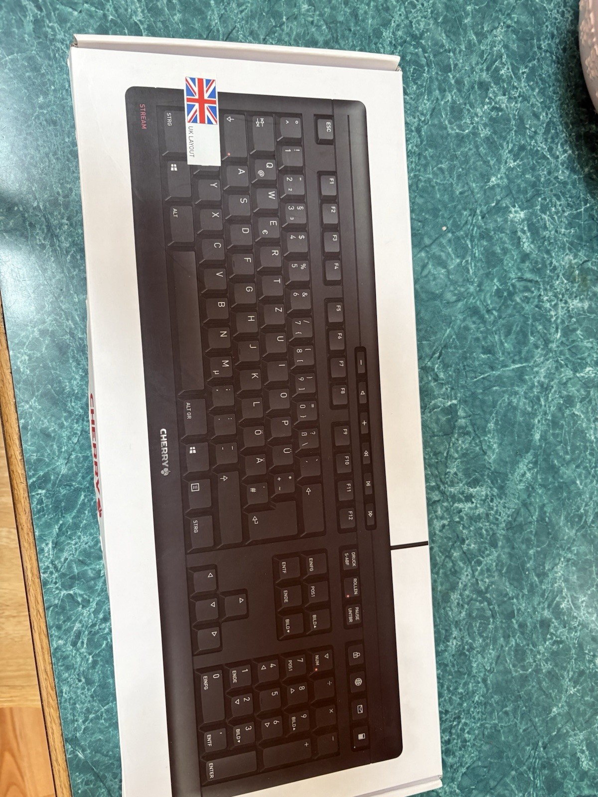 Cherry UK Layout Keyboard