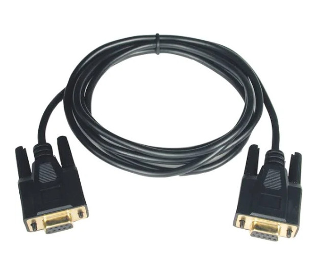 Tripp-Lite P450-006 Null Modem Data Transfer Cable 6 Ft Db-9 Female GOLD