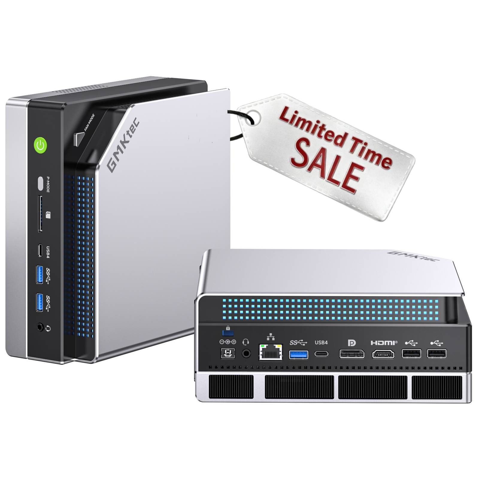 GMKtec EVO-X2 AI Mini PC AMD Ryzen AI Max+ 395 128GB LPDDR5X RAM 2TB SSD WIFI