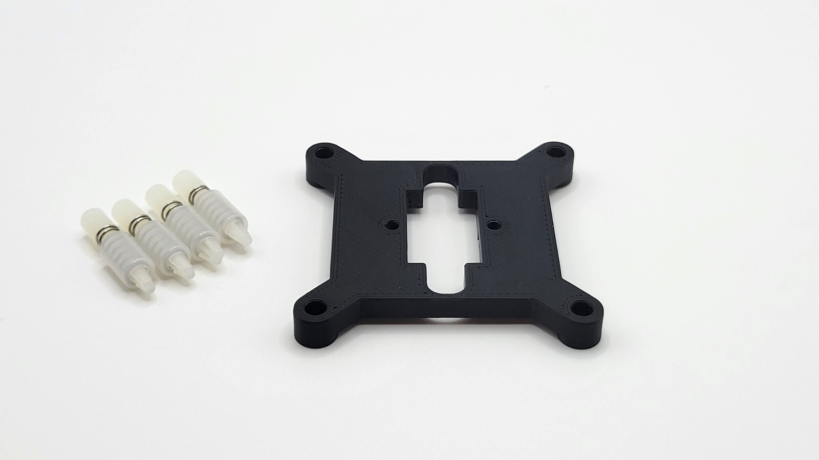 Bitaxe 52Pi ICE Tower Heatsink Adapter with Mounting Pegs