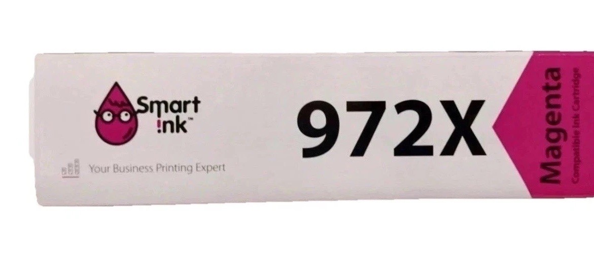 Smart Ink - HP Compatible Ink Cartridge 972X Magenta  Brand New Printer