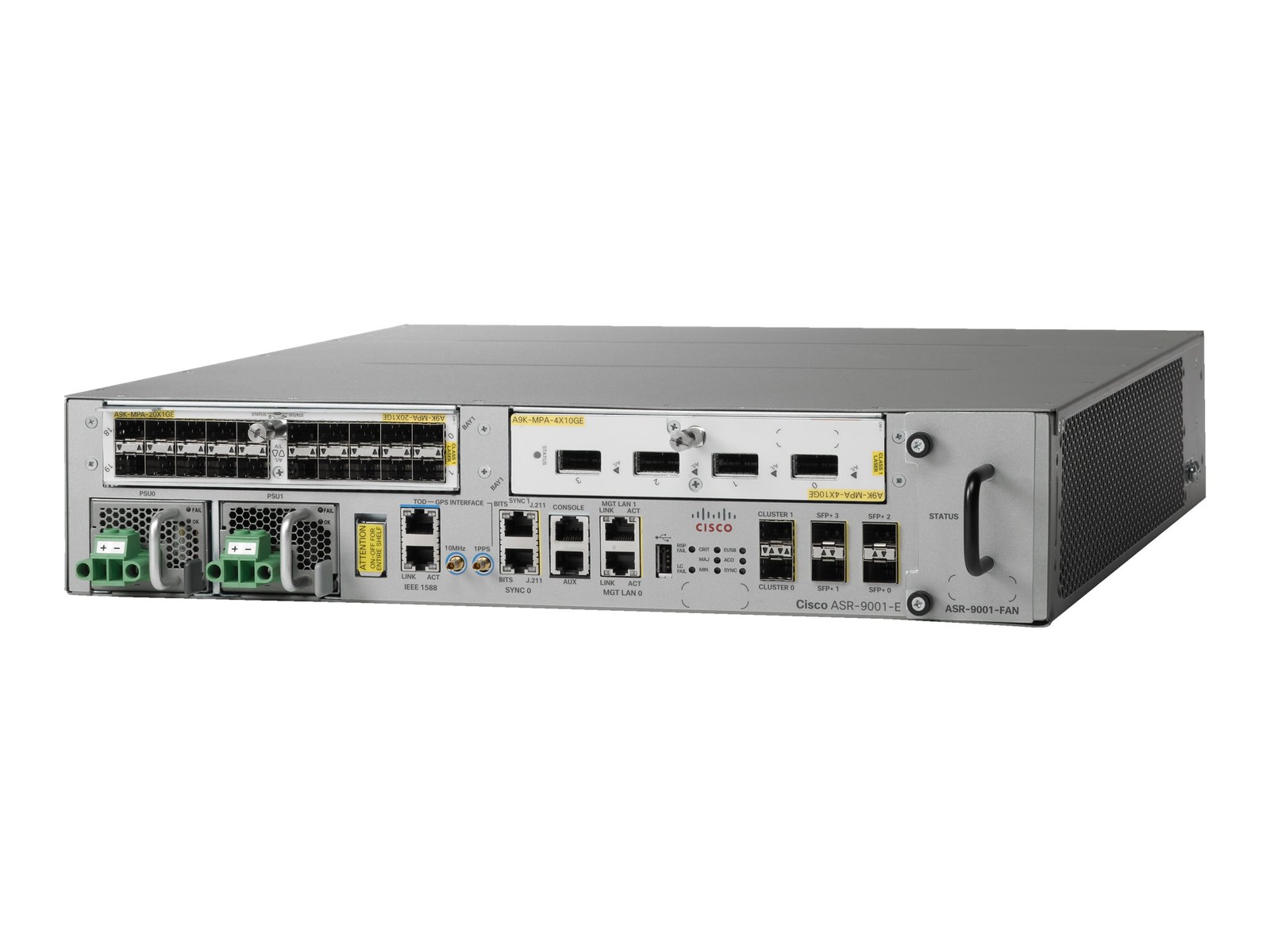 Cisco ASR-9001 9001 Aggrevated Service Router Chassis, 1 Year Warranty