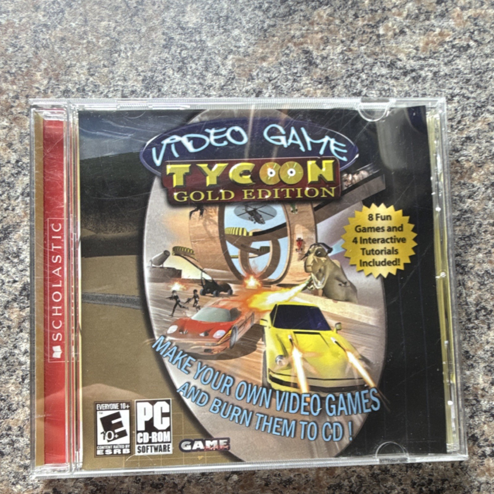 Scholastic Video Game Tycoon Gold Edition PC CD-ROM Software Training Windows