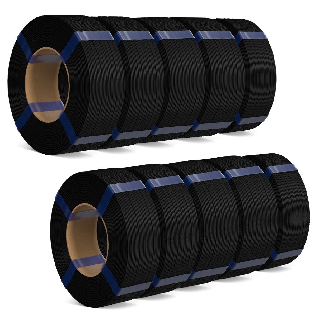 10KG ELEGOO PLA Filament 1.75mm For 3D Printer reusable plastic spools