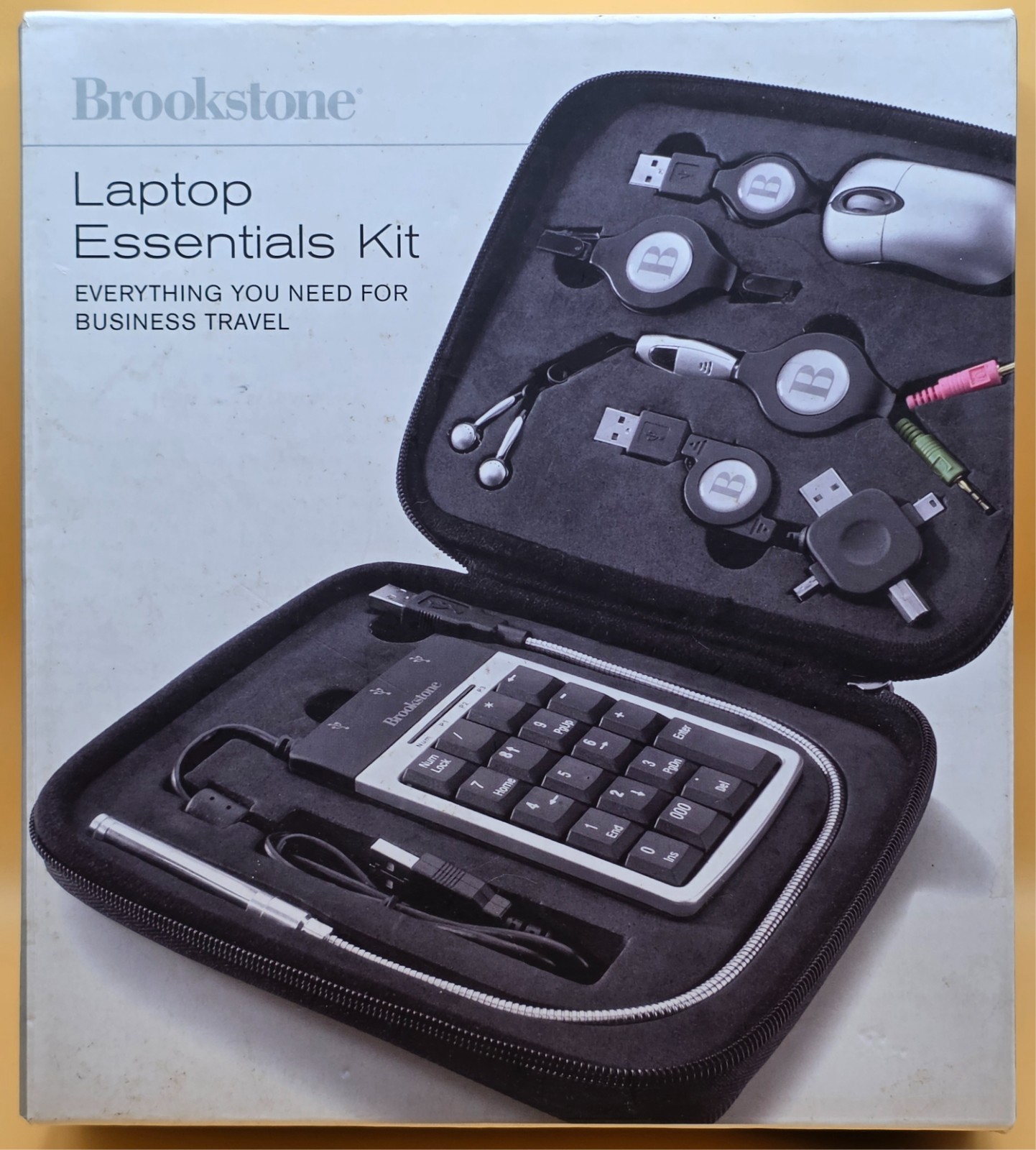 Brookstone Laptop Essentials Kit Everything You Need For Business Travel UNUSED