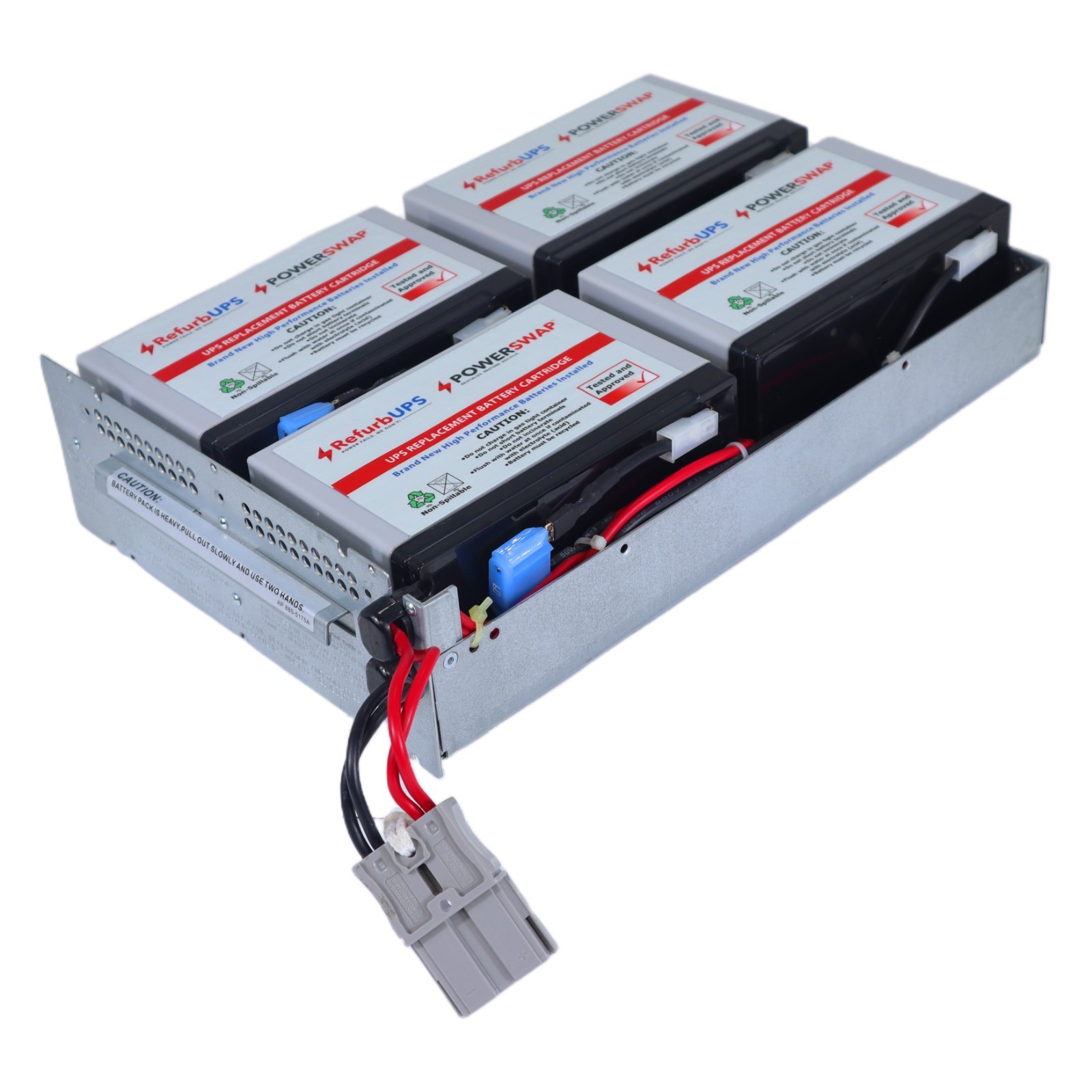 APC RBC157 SMT1000RMI2UC Battery Cartridge With New Batteries - Install Ready