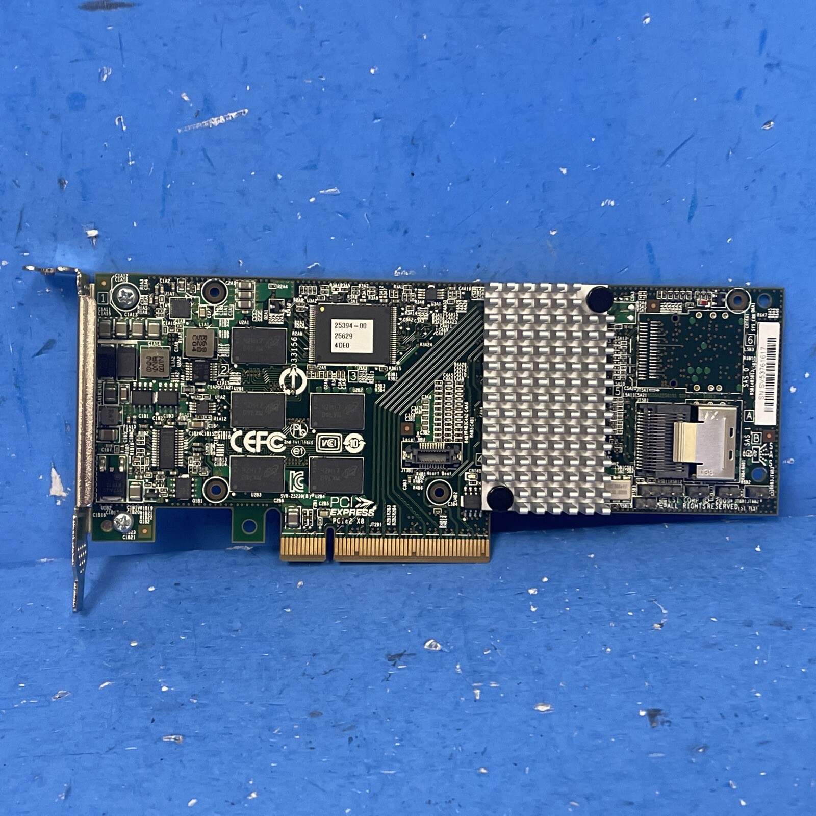 "LOT OF 2"  LSI 500605B L3-25239-15A CSE-836 SAS PCI-E RAID CONTROLLER CARD