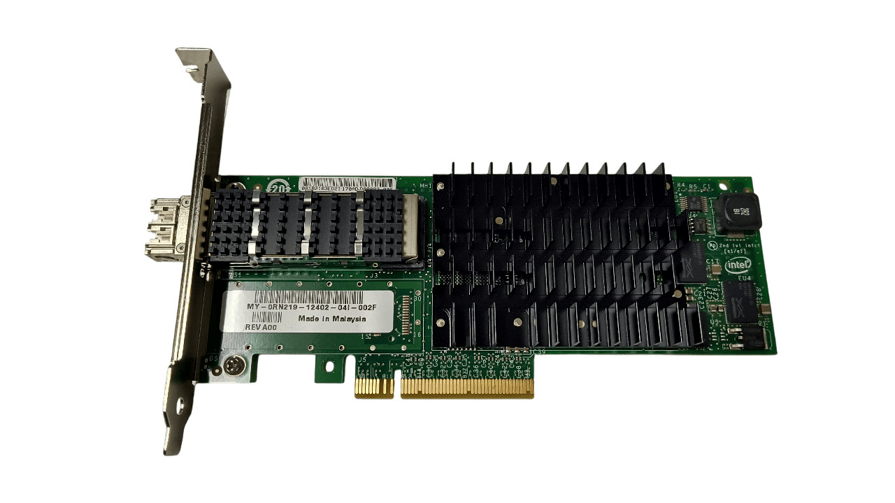 RN219 Dell / Intel Single Port 10GB SR PCI-E Optical Network Card Full Height