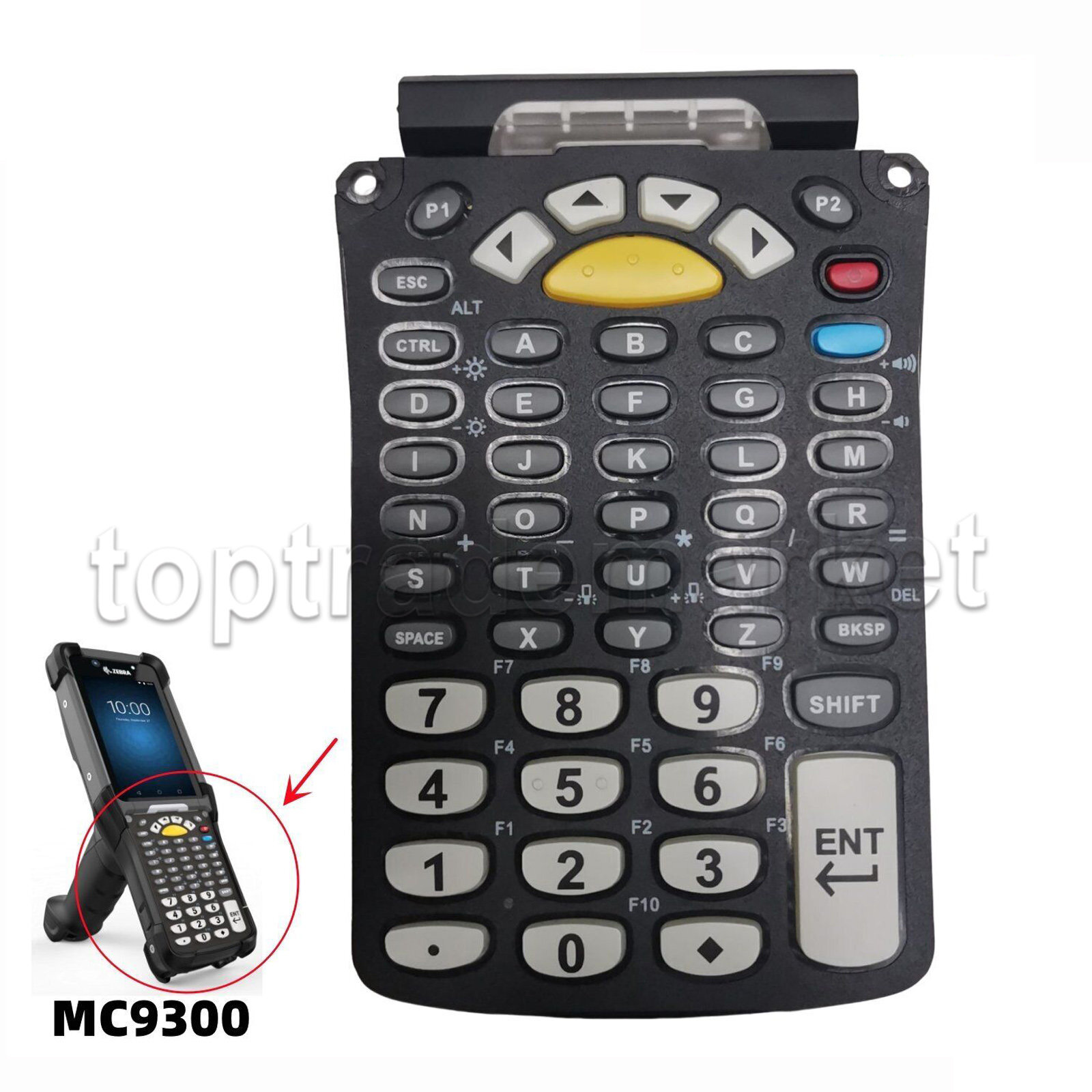 53-Key Keypad Keyboard for Zebra MC9300 MC930B-G Mobile Computer StandardVersion
