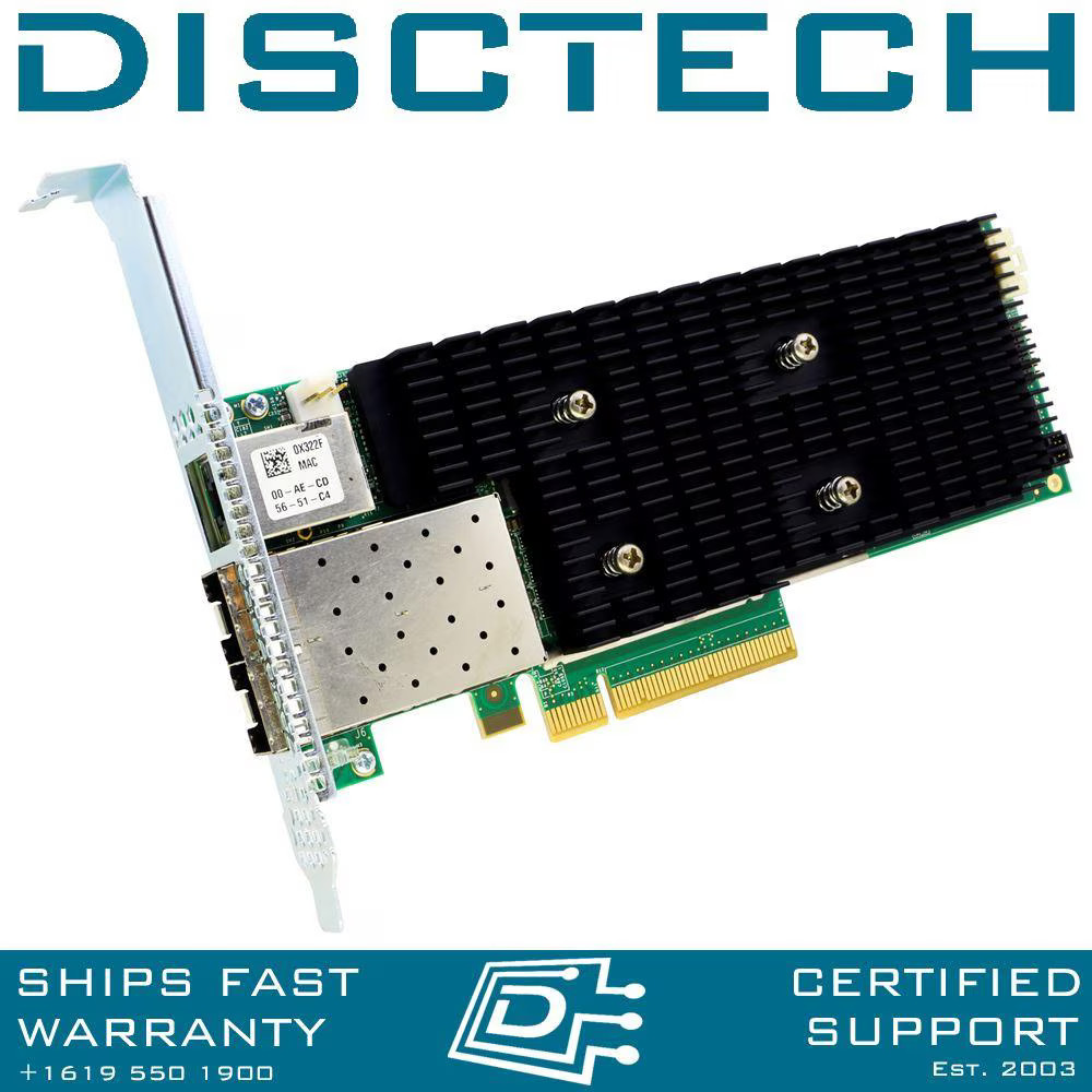 AMD Pensando ELBA DSC2-25 25G SFP56 Dual Port DPU Adapter Smart NIC Dell X322F
